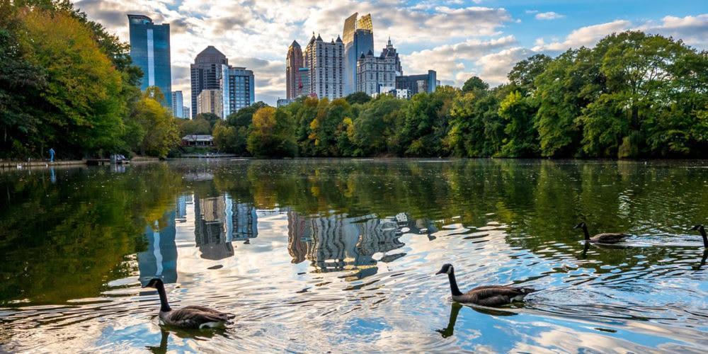 דירות אטלנטה Marvelous Midtown Manor In Piedmont Park מראה חיצוני תמונה